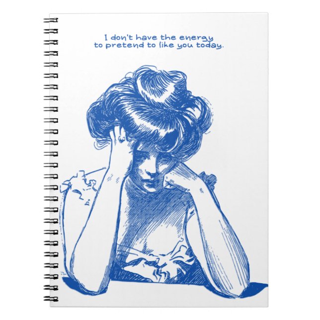 haben nicht die Energie Notizblock (Vorderseite)