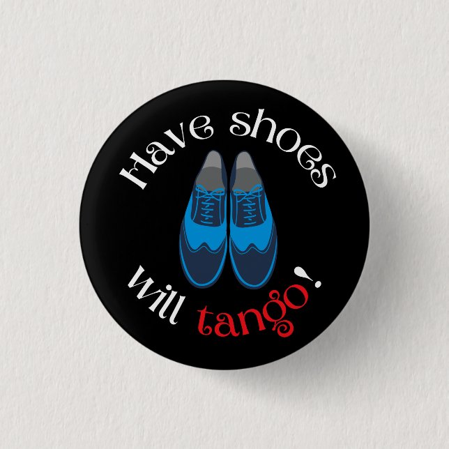 Haben Schuhe werden Tango Mens Tango Schuhe Button (Vorderseite)