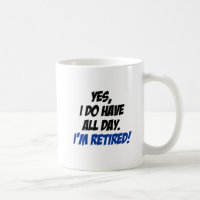 Haben sich zurückgezogen den ganzen Tag Tasse