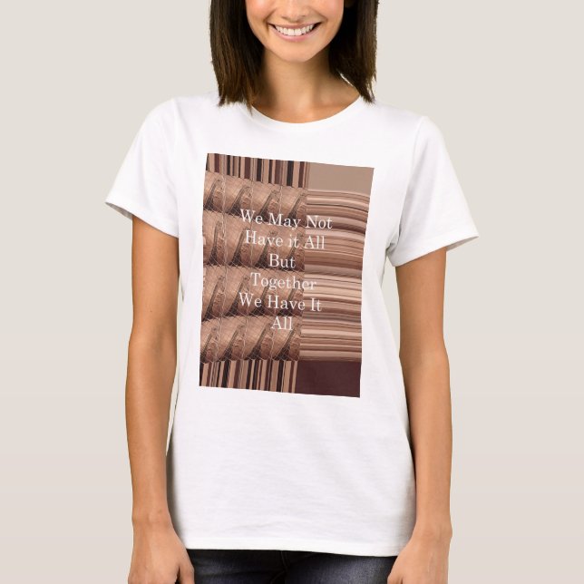 Haben Sie alles Giraffe Safari Hakuna Matata gewob T-Shirt (Vorderseite)