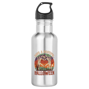 Haben Sie Bootiful Halloween Skelett Hände Katze S Edelstahlflasche