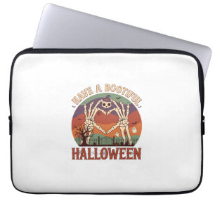 Haben Sie Bootiful Halloween Skelett Hände Katze S Laptopschutzhülle