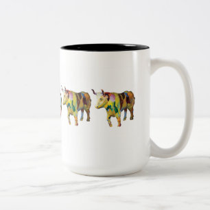 "Haben Sie den wünschenochsen" 15 Unze-Tasse in Zweifarbige Tasse