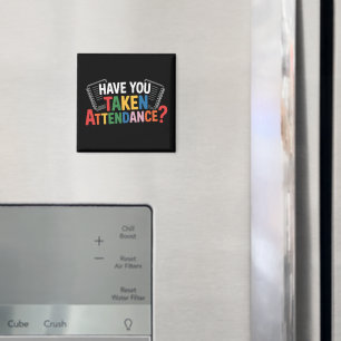 Haben Sie die Anwesenheit zurück zur Schule genomm Magnet
