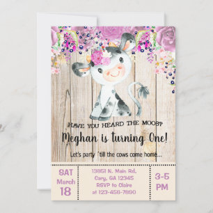 Haben Sie die Einladung der Moos Kuh gehört?