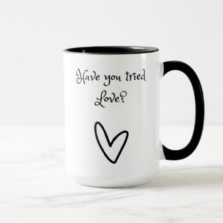 Haben Sie die Tasse der Liebe versucht?