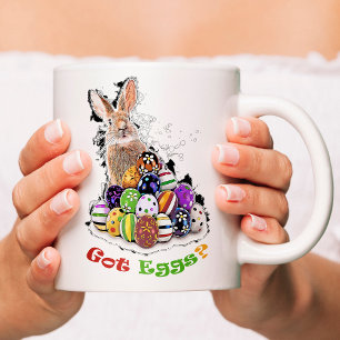 Haben Sie Eier? Lustige Osterhase-Eier Kaffeetasse