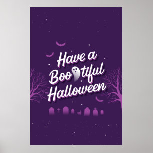 Haben Sie ein bootisches Halloween-Poster (24x36) Poster