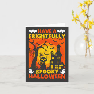 Haben Sie ein erschreckend lustiges Halloween Karte