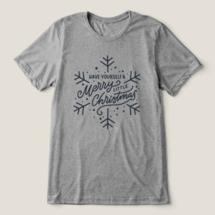 Haben Sie ein frohes kleines Weihnachtsfest - Schn Tri-Blend Shirt