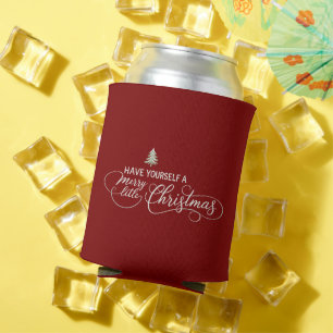 Haben Sie ein fröhliches Weihnachten Cozy Winter Dosenkühler