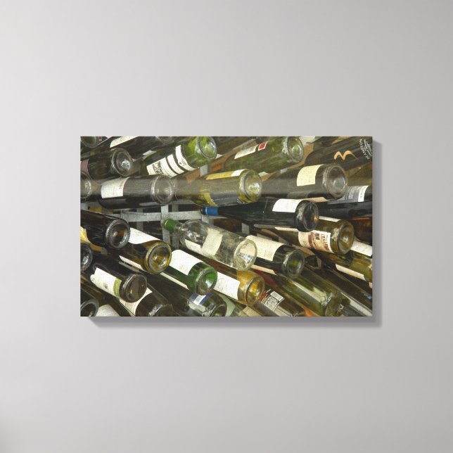 Haben Sie ein Glas Wein Leinwanddruck (Vorderseite)