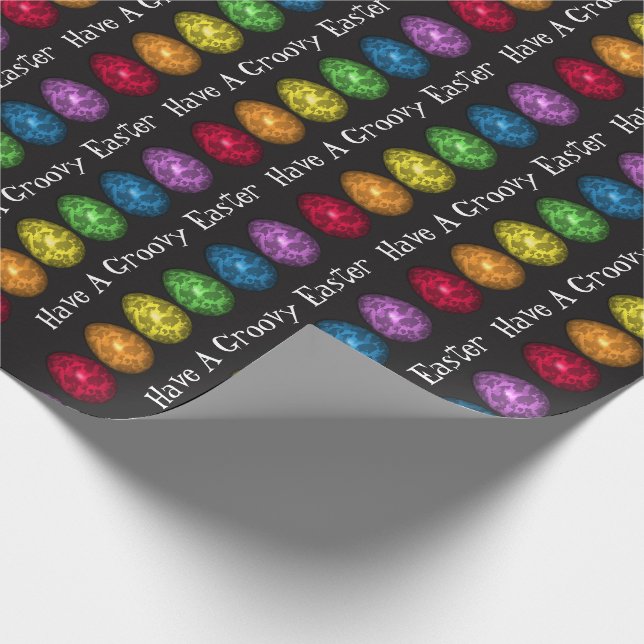 Haben Sie ein Groovy Oster Geschenkpapier (Ecke)