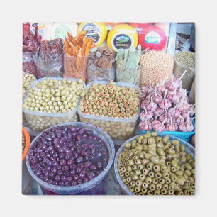 Haben Sie ein Olivenöl Magnet