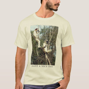 Haben Sie ein schöner Tageslemur-Shirt T-Shirt