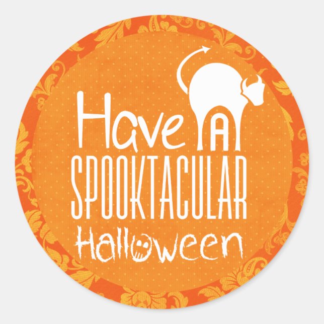 Haben Sie ein sooktacular Halloween Runder Aufkleber (Vorderseite)