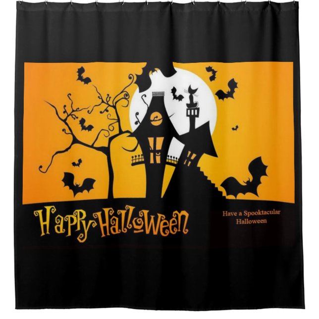 Haben Sie ein Spooktacular Halloween Duschvorhang (Vorderseite)