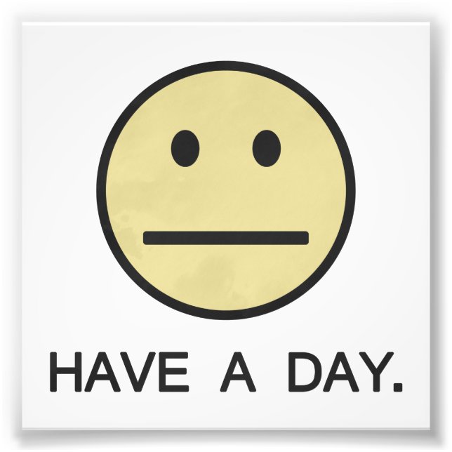 Haben Sie ein Tagesgericht Fotodruck (Vorne)