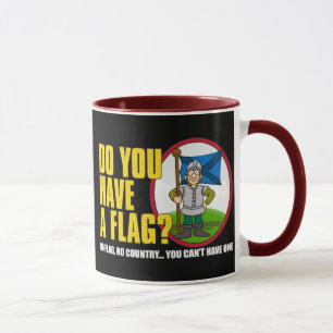 Haben Sie eine Flaggen-Tasse Tasse
