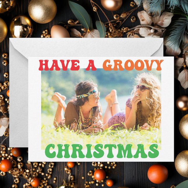 Haben Sie eine Groovy Weihnachten Niedlich Hippie  (Von Creator hochgeladen)