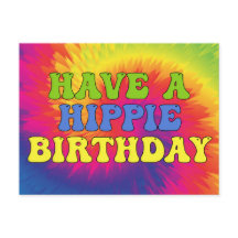 Haben Sie eine Hippie Geburtstags-Gefärbte Krawatt