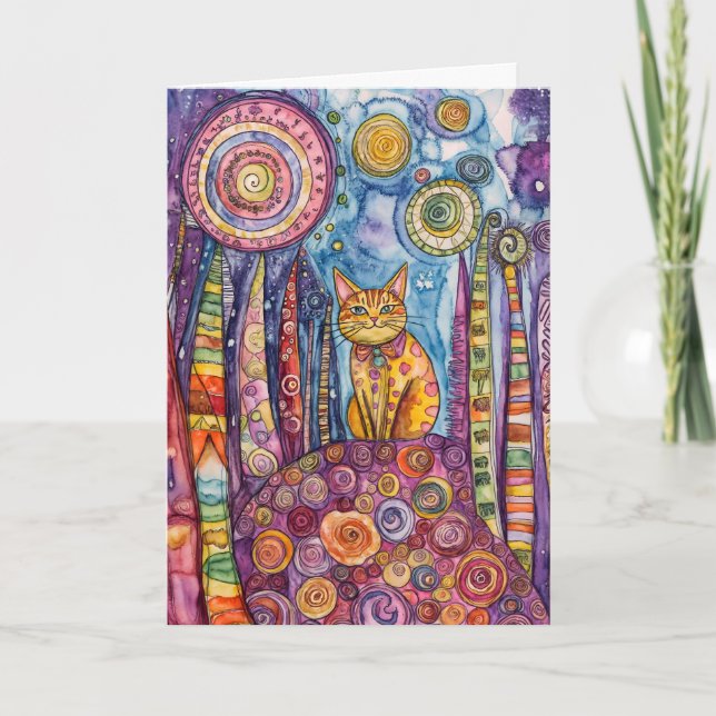 Haben Sie eine reine Tageskarte Dankeskarte (Vorderseite)