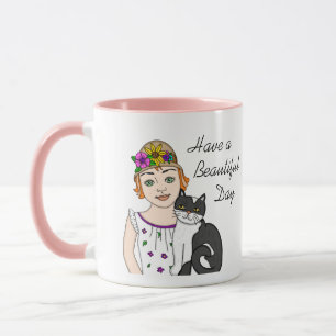 Haben Sie eine schöne Tasse am Tag