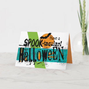 Haben Sie eine spook-takuläre Halloween-Karte Karte