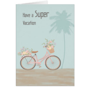 Haben Sie eine Super Vacacation Card mit Bike