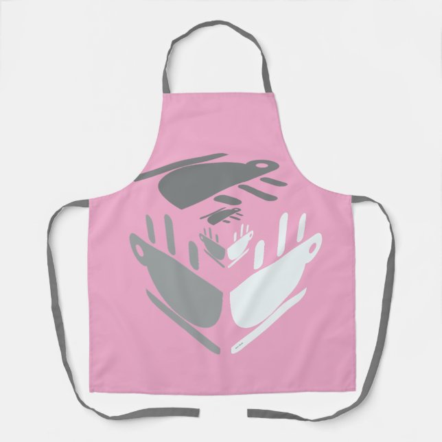 Haben Sie eine Tasse Java Soft Pink Schürze (Vorderseite)
