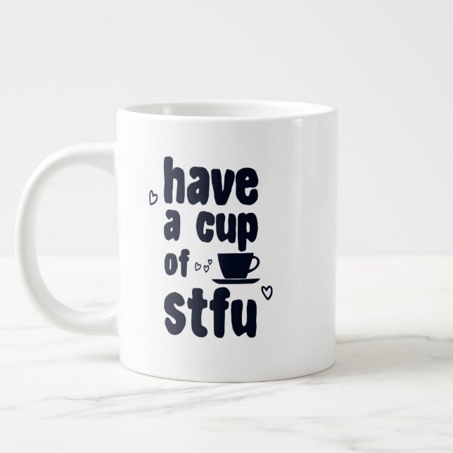 Haben Sie eine Tasse Sarcasm Sarcastic Kaffee Lieb (Links)