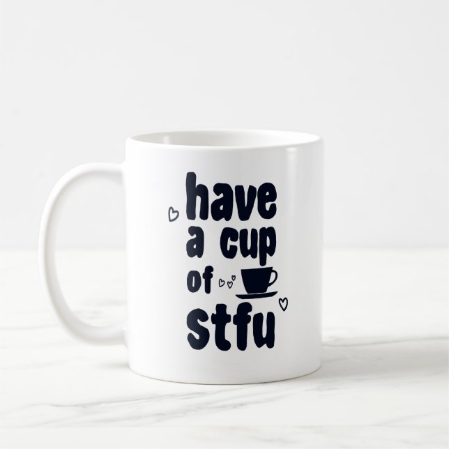 Haben Sie eine Tasse Sarcasm Sarcastic Kaffee Lieb (Links)