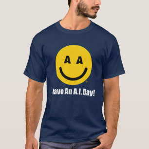 Haben Sie einen A.I.-Tag Dark Tee