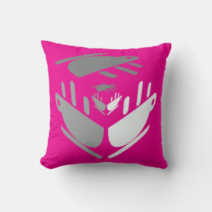 Haben Sie einen Cup mit Java Hot Pink Kissen
