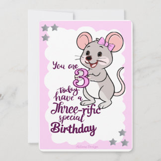 Haben Sie einen dreifach tollen Geburtstag Einladung