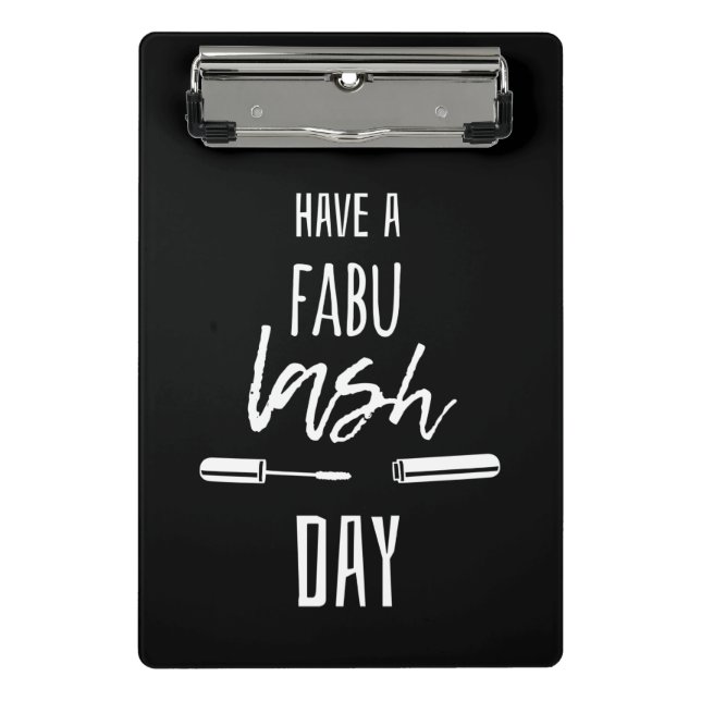 Haben Sie einen Fabu Peitschen-Tag Mini Klemmbrett (Vorderseite)
