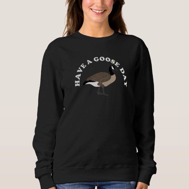 Haben Sie einen Gänsedavogel-Grafik Sweatshirt (Vorderseite)