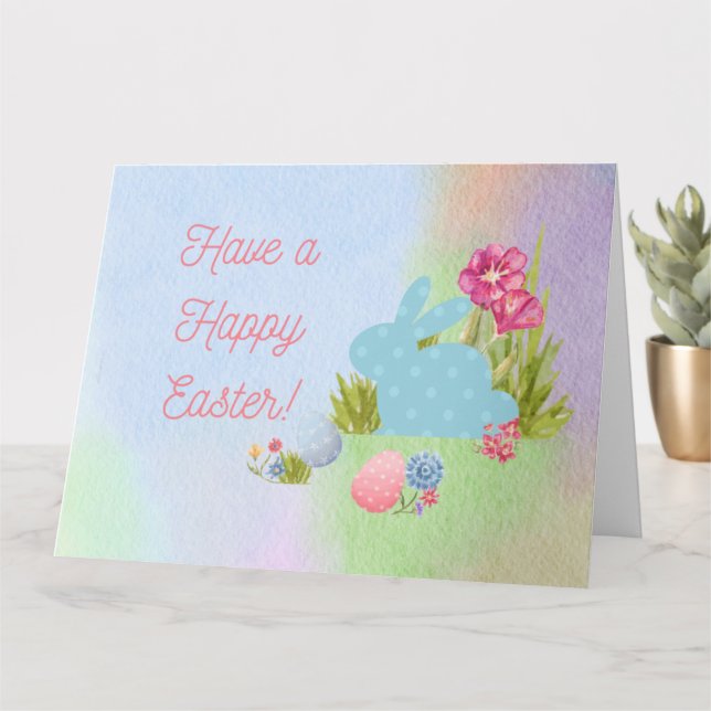 HABEN SIE EINEN GLÜCKLICHEN OSTEN KARTE (Kleine Pflanze)