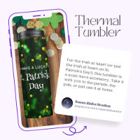 "Haben Sie einen glücklichen St. Patrick's Day" Th