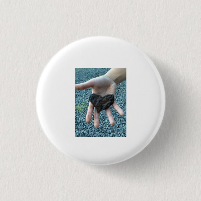Haben Sie einen Herz-Knopf Button (Vorderseite)