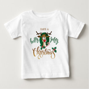 Haben Sie einen Holly Jolly Weihnachtsbaum   Urlau Baby T-shirt