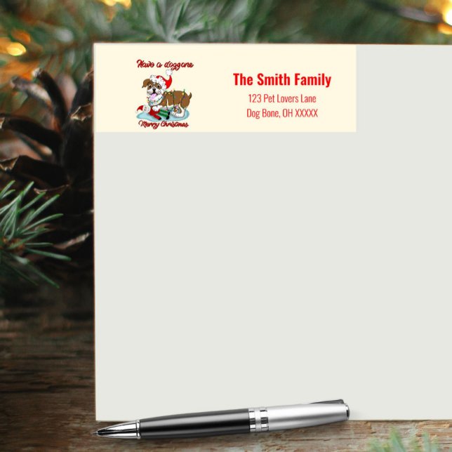 Haben Sie einen Hund frohe Weihnachten englischen  (Von Creator hochgeladen)