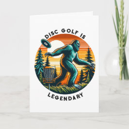 Haben Sie einen legendären Geburtstag? | Disk Golf Karte