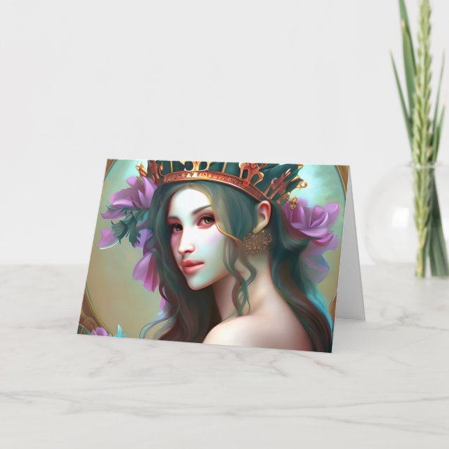 Haben Sie einen magischen Geburtstag? | Hübsche ät Karte (Vorderseite)