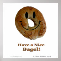Haben Sie einen netten Bagel