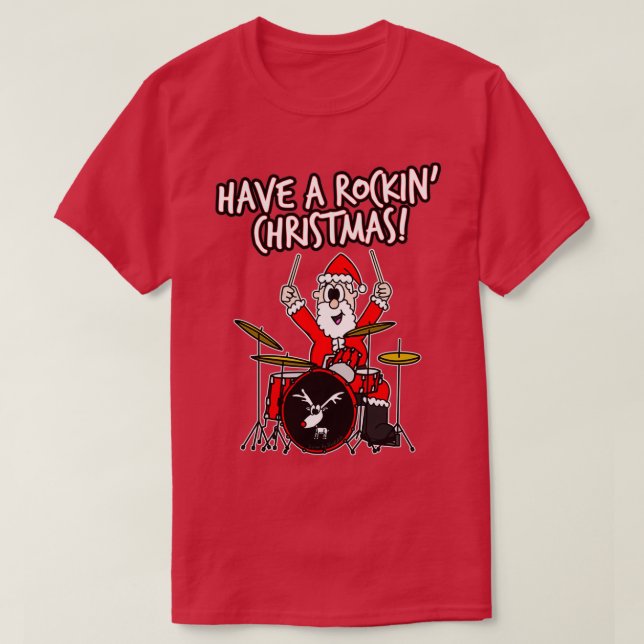 Haben Sie einen Rockinx27 Weihnachtsbaum T-Shirt (Design vorne)