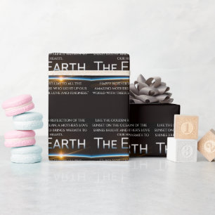 Haben Sie einen schönen gesegneten Muttertag mit L Geschenkpapier