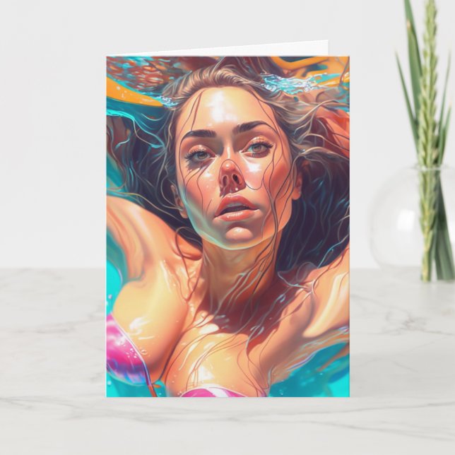 Haben Sie einen schönen Sommer | BEHALTEND TOUCH Karte (Vorderseite)