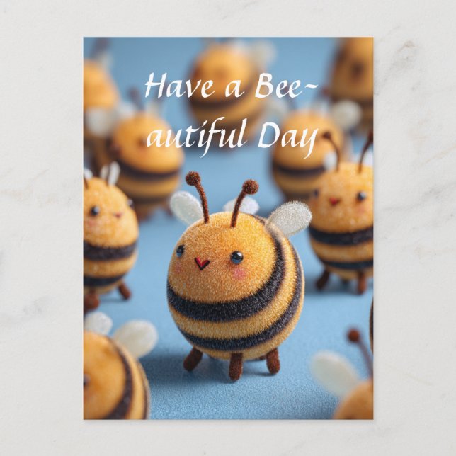 Haben Sie einen schönen Tag Postkarte (Vorderseite)