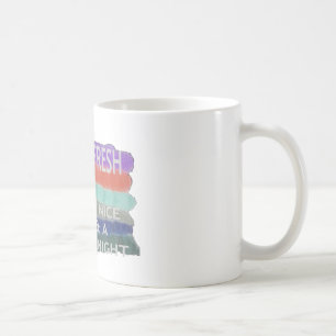 Haben Sie einen schönen Tag und eine bessere Nacht Kaffeetasse